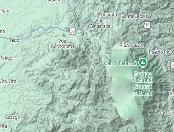 Avioneta en la que viajaban cinco personas desde Condoto a Guaymaral