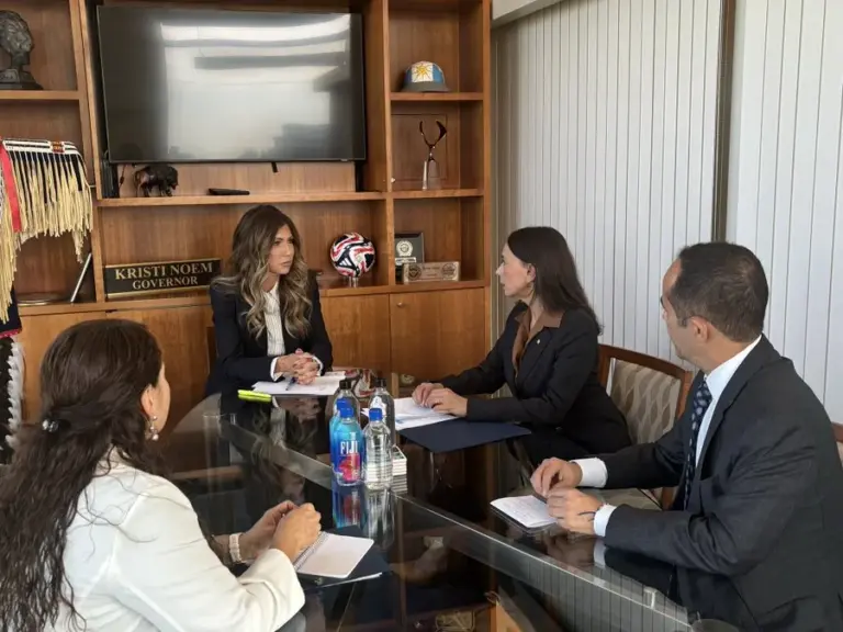 La nueva embajadora de Colombia en Estados Unidos, María Consuelo Araújo, representó al país en una reunión del mecanismo convocada por Kristi Noem, enviada especial de Trump para el Escudo de las Américas.