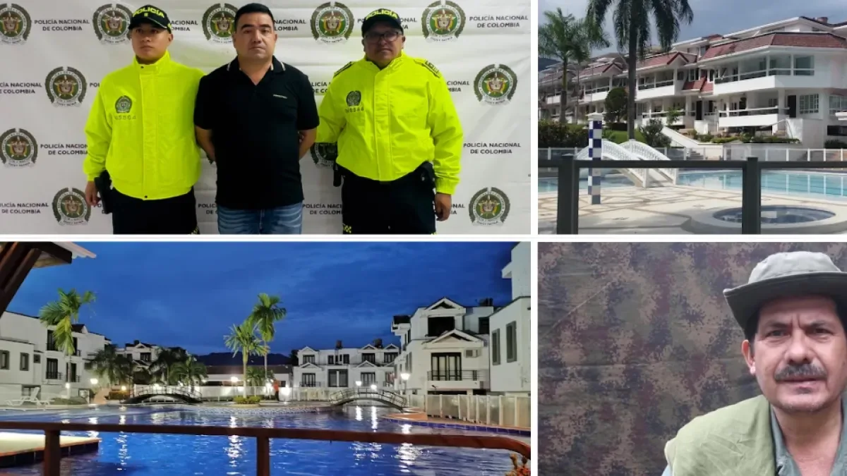 Luxury houses in condominiums and livestock company: this is the fortune traced to the alleged ELN money launderer who moved more than $33 billion