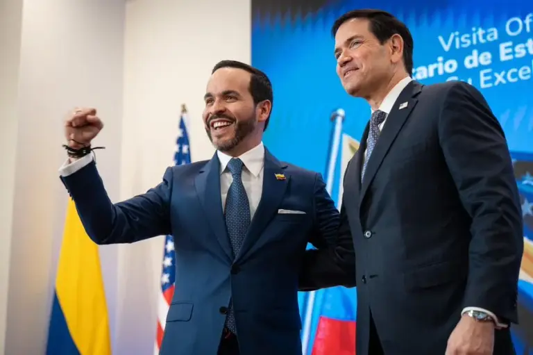 Presidente Abelardo De La Espriella y Marco Rubio