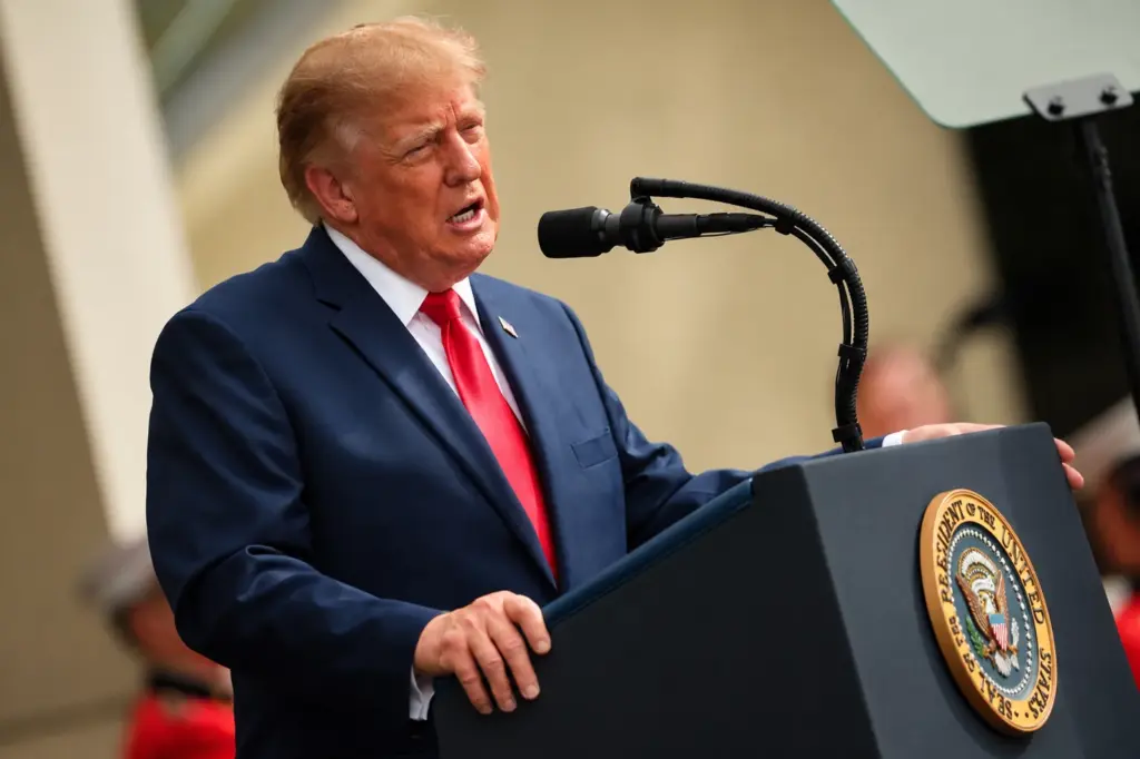 Trump conmemoración 11s