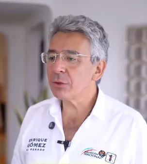 Enrique Gómez, líder de Salvación Nacional y candidato al Senado
