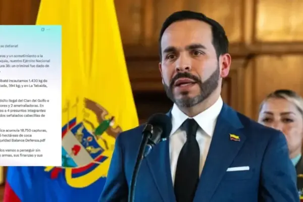 Presidente Abelardo De La Espriella reporta 19 capturas y golpes al narcotráfico en las últimas 24 horas