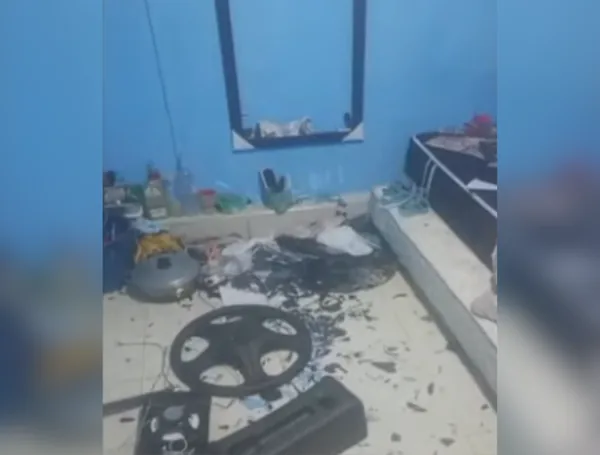 Damage inside the home in Mosquera