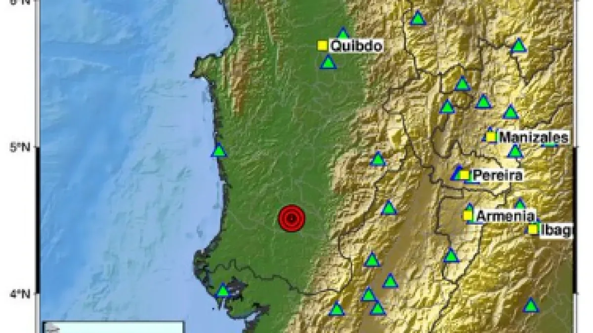 Why does it keep shaking in Chocó? This is what the Geological Service explains about the seismic swarm