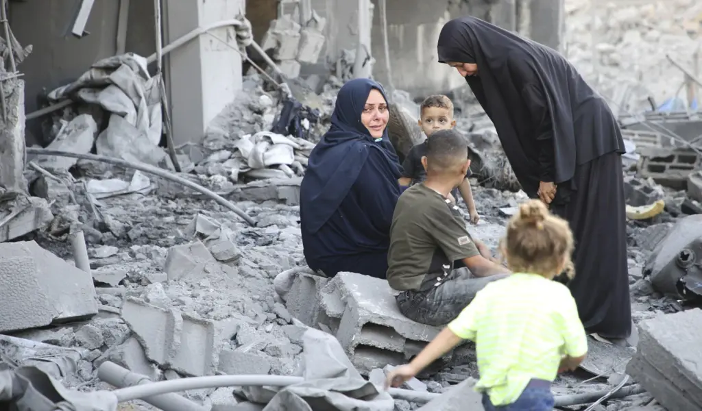 Israel bombardeó el 31 de julio a medianoche una vivienda en el barrio de Al Saftawi, en la ciudad de Gaza