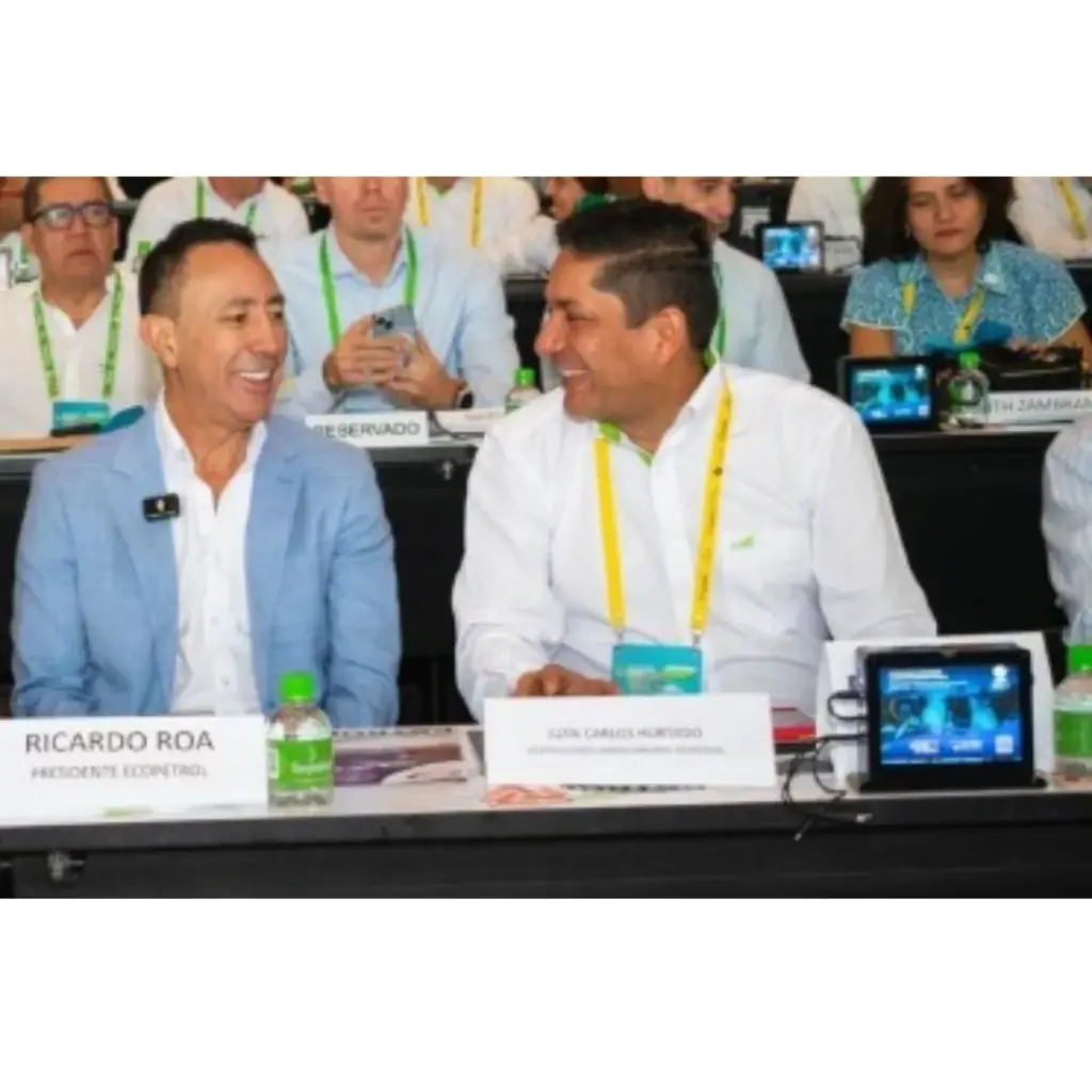 Ricardo Roa, former head of Ecopetrol; and Juan Carlos Hurtado, acting president.