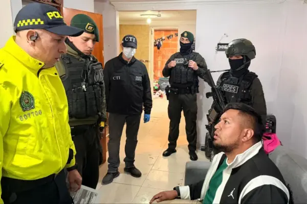 This is the file of ‘Los Pinchallantas’, the gang that detained, tortured, and robbed families at the entrances and exits of Bogotá