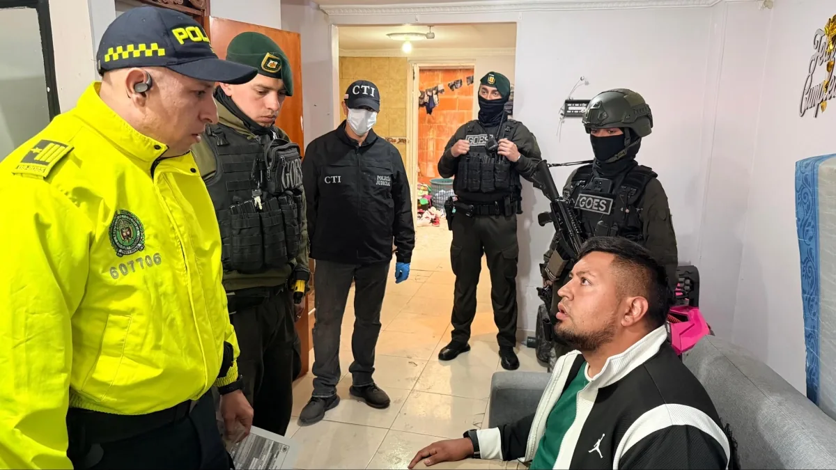 This is the file of ‘Los Pinchallantas’, the gang that detained, tortured, and robbed families at the entrances and exits of Bogotá