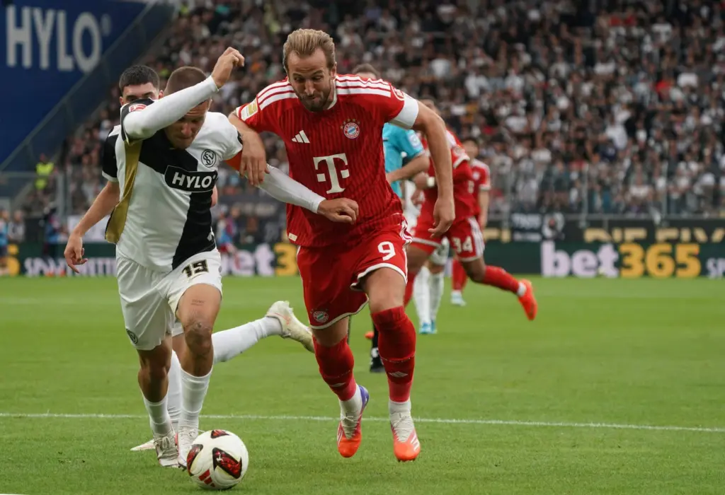 Bayern Munich faced Elversberg