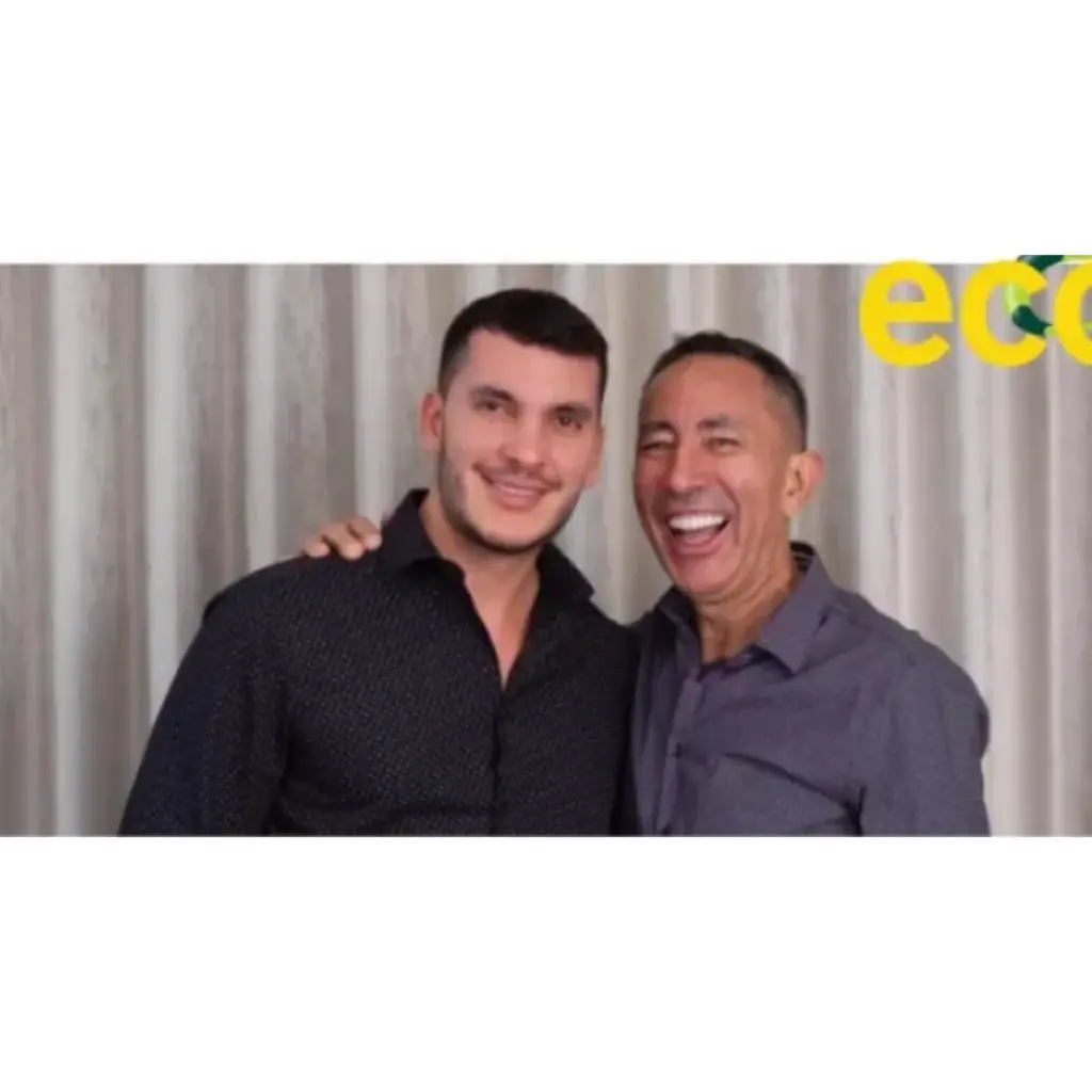 Ricardo Roa and his partner Julián Caicedo