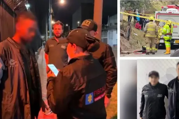 This is the record of the man accused of having murdered Ana Lucía, the girl found dead in a sewer in Bogotá