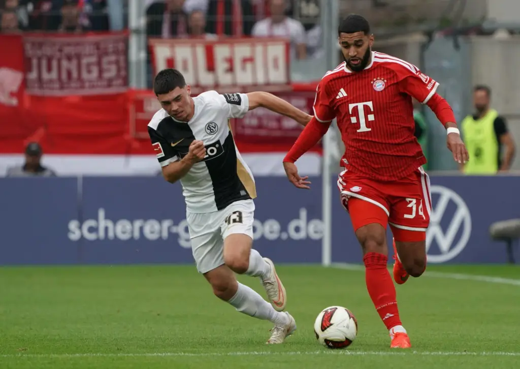 Bayern Munich faced Elversberg